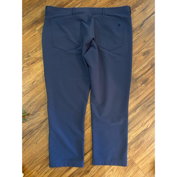 Public Rec Men's (40x30) Workday Pant Staright Leg Navy Blue Chino - Picture 3 of 7
